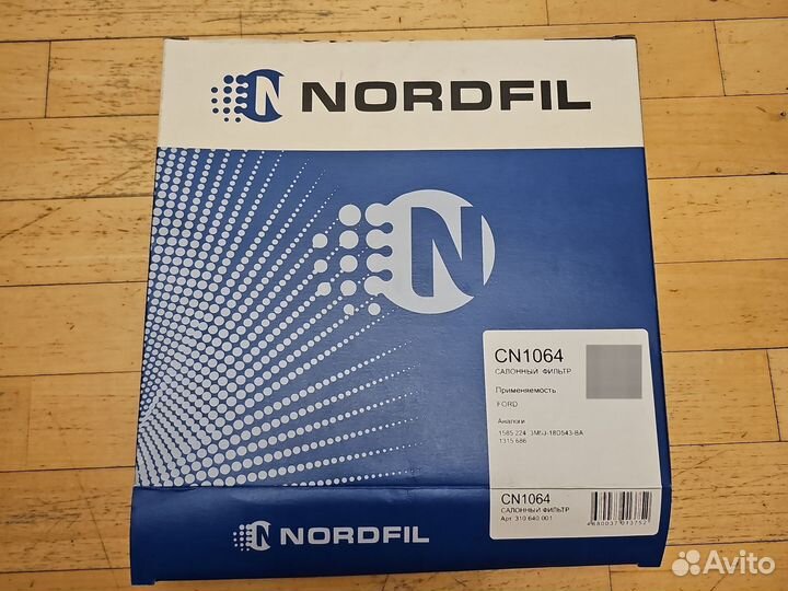 Салонный фильтр ford mondeo 4