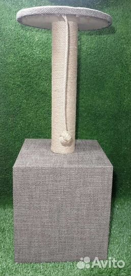 Когтеточка домик для кошки новый