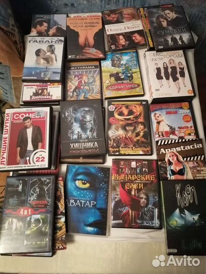 DVD диски, фильмы, музыка