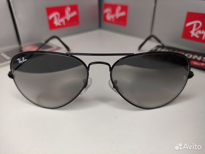 Очки Ray Ban Aviator 3025 темные