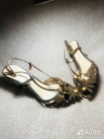 Baldinini босоножки 38 eur коричневые