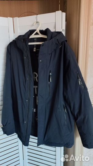 Мужская зимняя куртка 58 размер