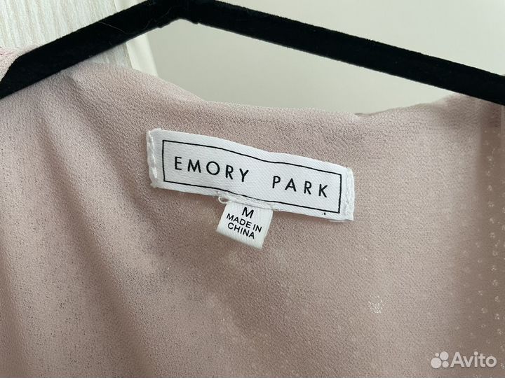 Платье плащ накидка с пайетками Emory Park ASOS M
