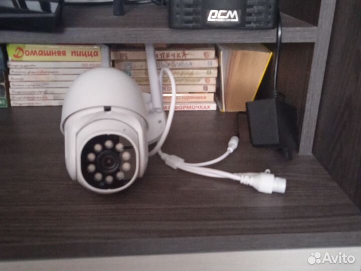 Камера видеонаблюдения wifi уличная, поворотная