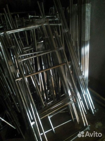 Трубки хромированные для мебели d25