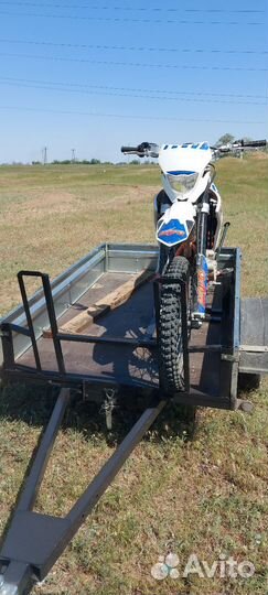 Борт на прицеп кремень для перевозки мотоцикла