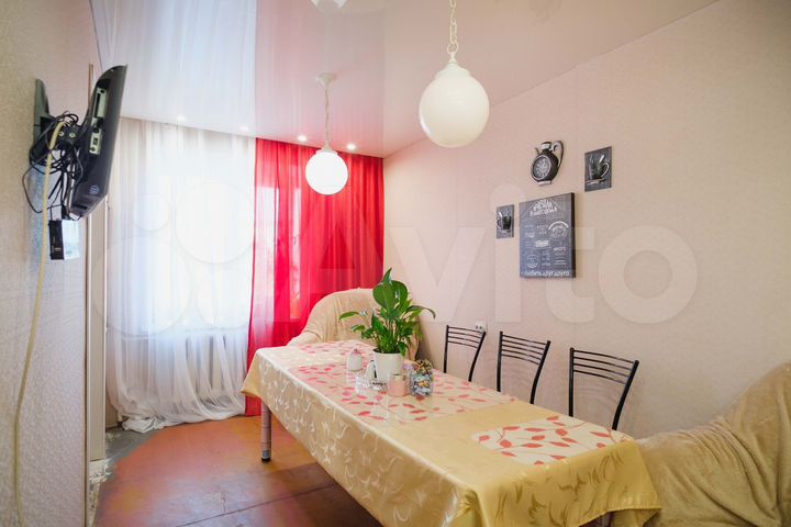 3-к. квартира, 57,6 м², 2/2 эт.