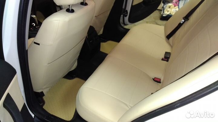 Модельные авточехлы из Экокожи Автопилот BMW-3