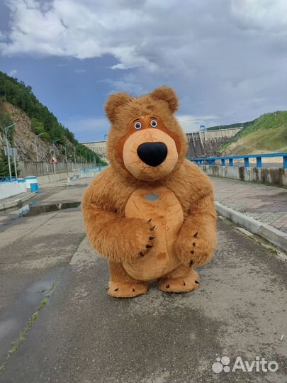 Ростовая кукла бурый мишка