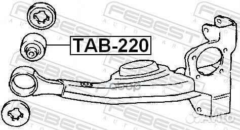 Сайленблок задней балки TAB-220 Febest