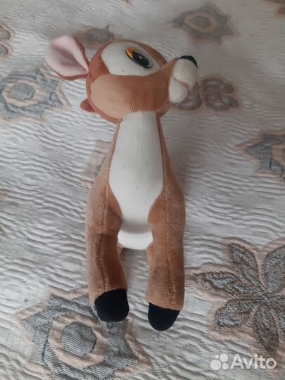 Оленёнок Бемби мягкая музыкальная игрушка