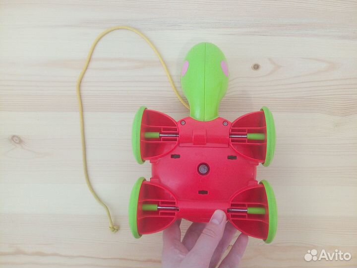 Каталка-игрушка fisher price черепашка