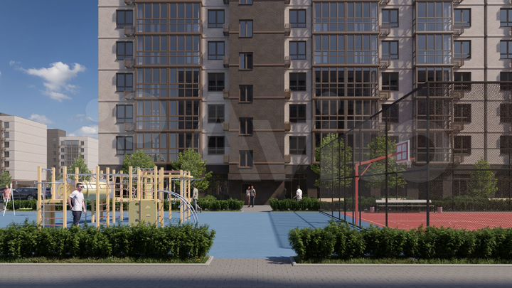 1-к. квартира, 40 м², 7/7 эт.