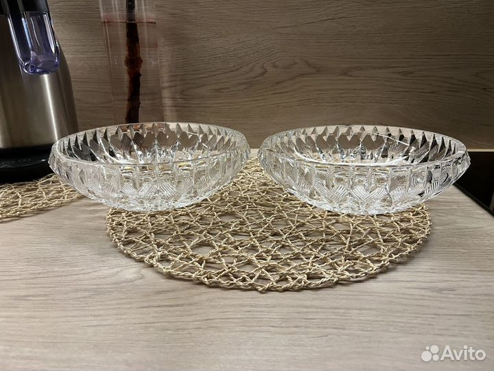 Конфетница хрусталь СССР