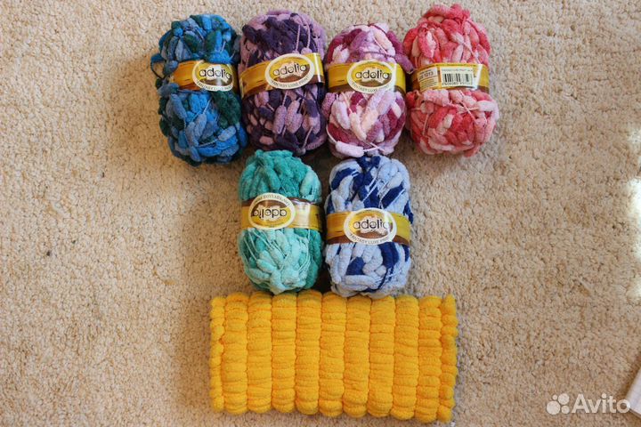 Пряжа помпонная