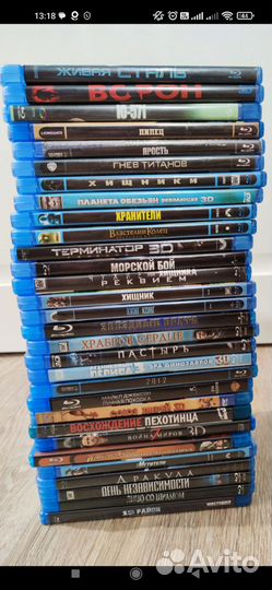 Blue ray диски, коллекция фильмов.Лот#1