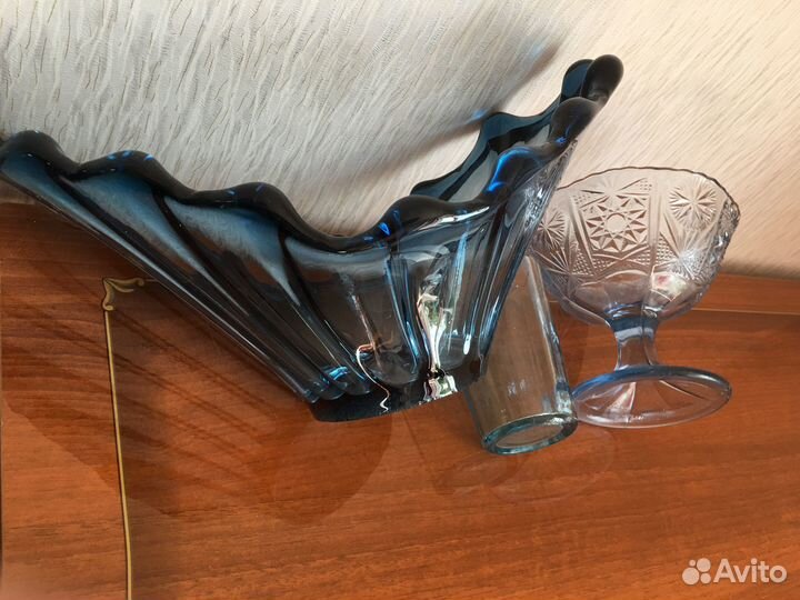 Ваза фруктовая, конфетница, стакан