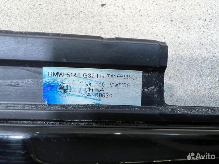 Накладка стекла двери задняя левая Bmw 6-Serie Gt