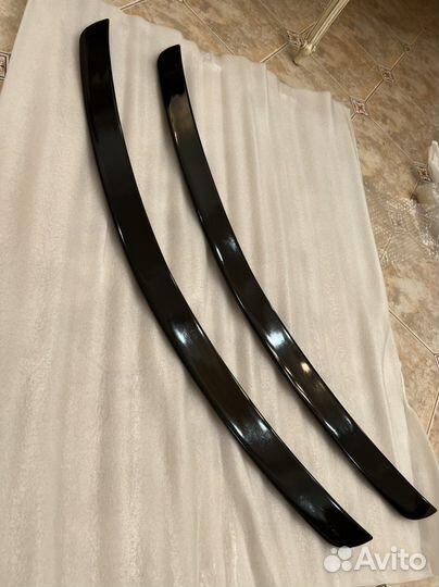 Спойлер багажника AMG Mercedes W204 черный