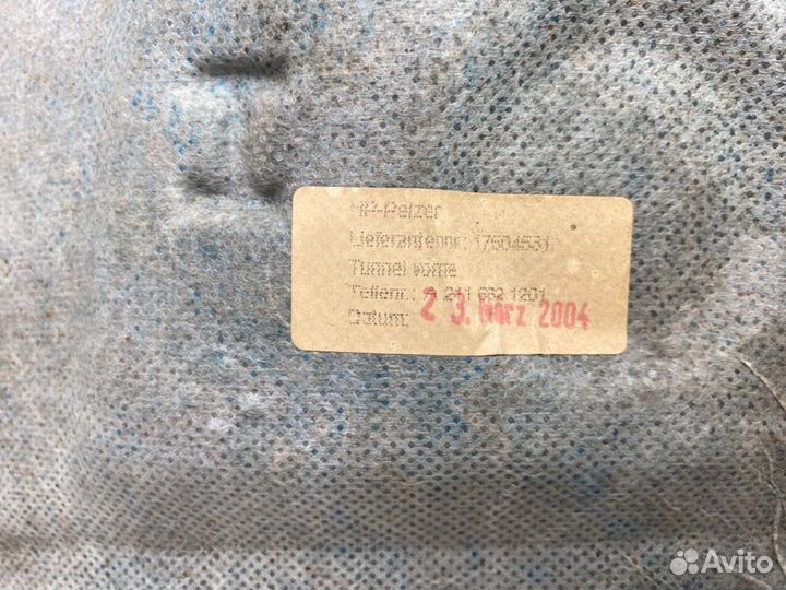 Шумоизоляция моторного отсека Mercedes-Benz