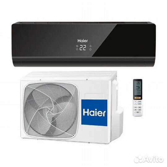 Кондиционеры новые со склада Haier, green, монтаж