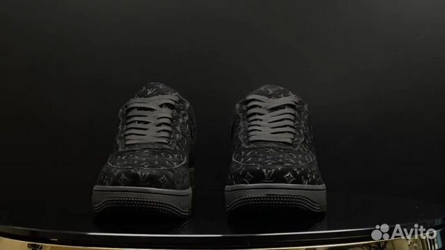 Кроссовки Nike Air Force 1 Low Louis Vuitton Black