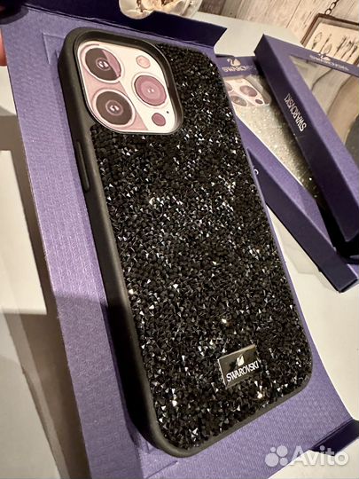 Чехол на iPhone 13 и 14 swarovski