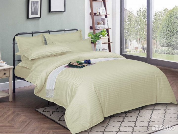 Ткань Страйп-Сатин для постельного белья