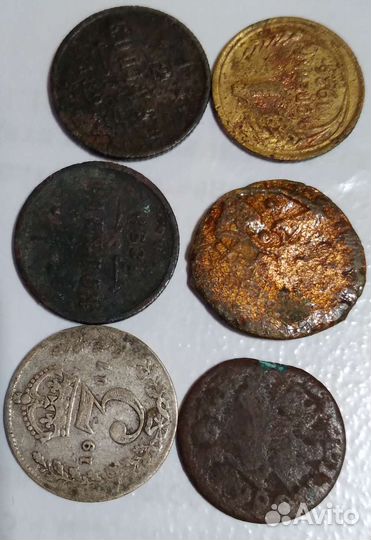 Монеты разных времён