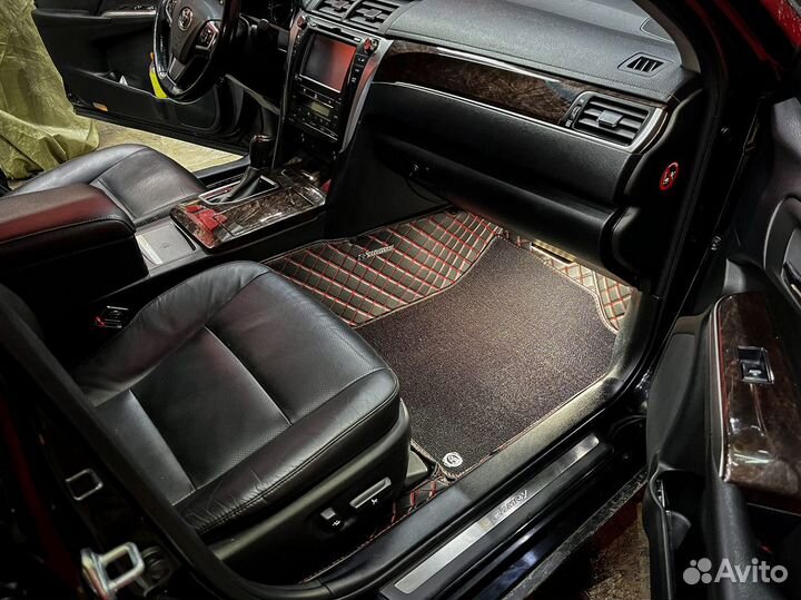 3Д коврики из экокожи не Китай 3D