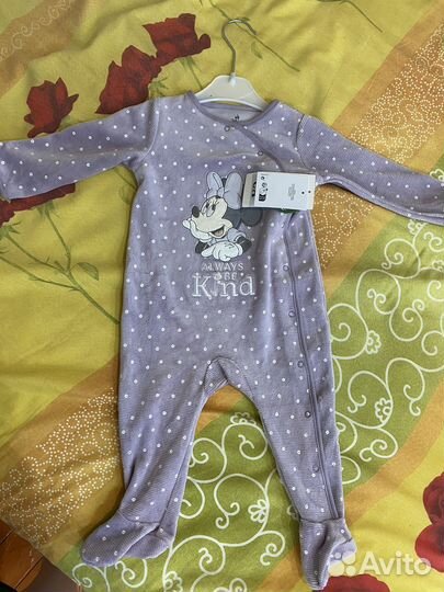 Новый слип велюр с Минни 80