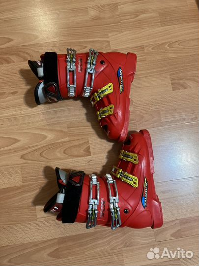 Горнолыжные ботинки 27-27,5 salomon