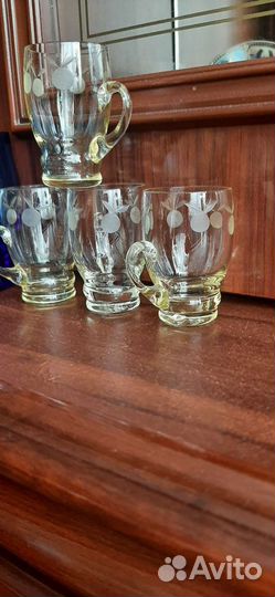 Бокалы цветное стекло