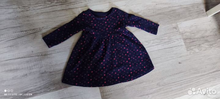 Платье для девочки 74