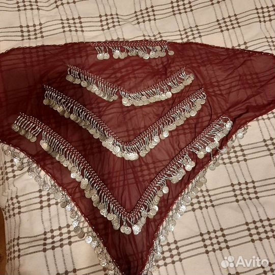 Платок-пояс с монетками