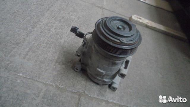 Компрессор кондиционера Хендай Солярис /Киа рио