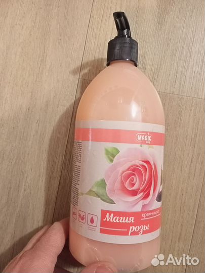 Мыло жидкое 1л, Гель для душа плюс шампунь