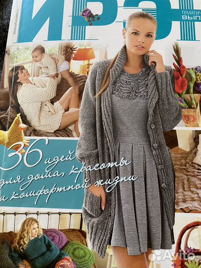 Кардиган ручная работа спицами