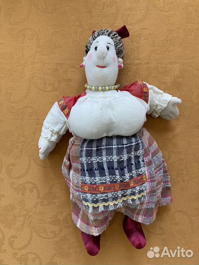 Интерьерные текстильные куклы ручной работы