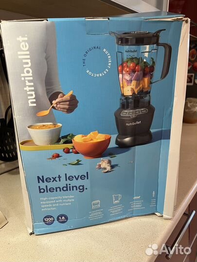 Блендер nutribullet NBF400DG серый