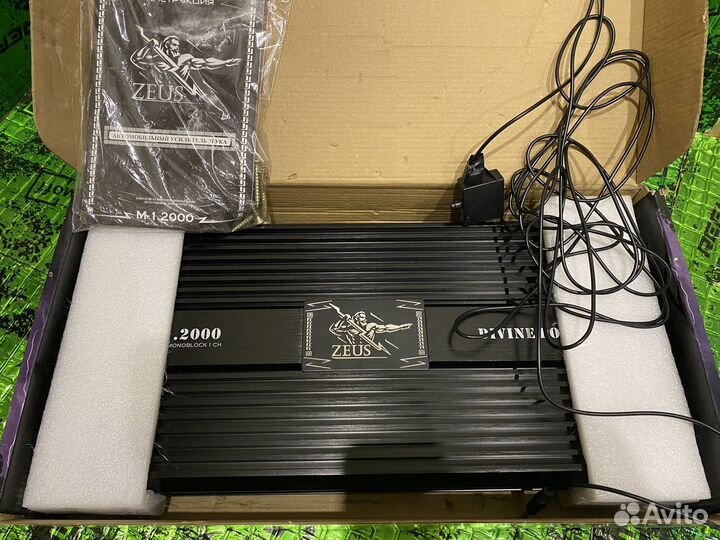 Усилитель zeus M-1.2000