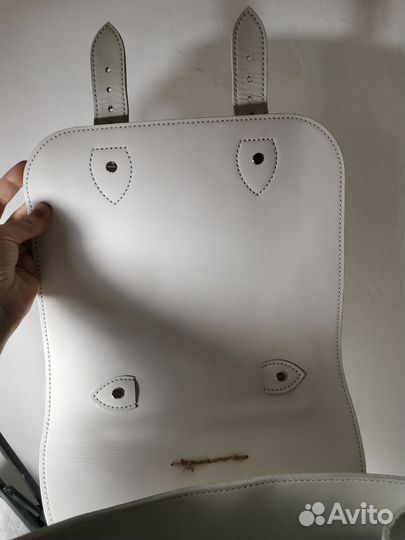 Рюкзак натуральный кожаный ручной работы