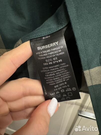 Burberry рубашка мужская