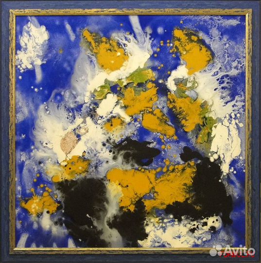 160029 Картина Авторская работа Буйство красок