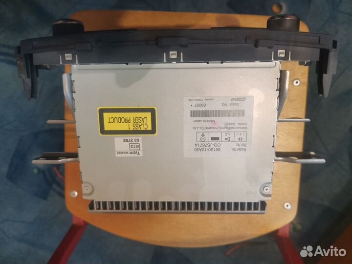 Штатное головное устройство toyota corola