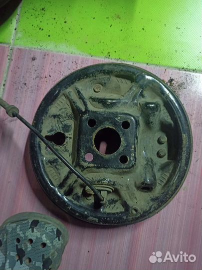 Ступица задняя с барабаном Renault Sandero комплек