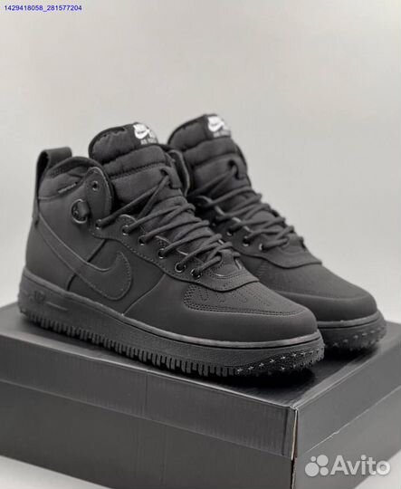 Ботинки Nike Air Force 1 Duckboot (с мехом) (Арт.42722)