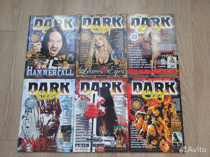 Журналы Dark City Metal Hammer Classic Rock