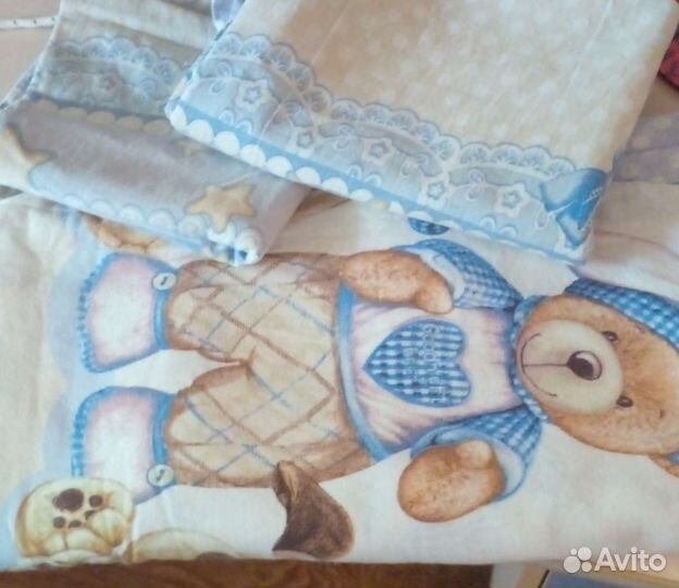 Детское постельное белье в детскую кроватку