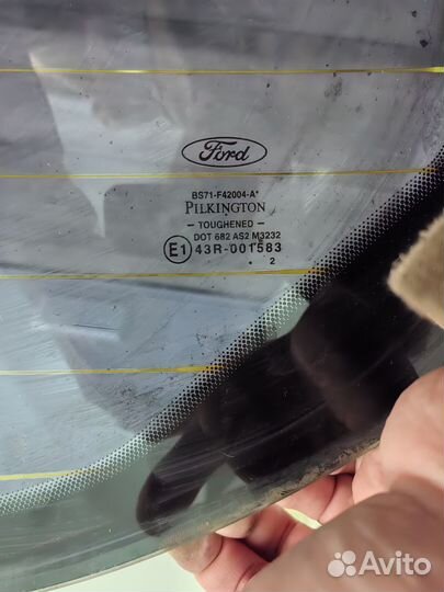 Заднее лобовое стекло на ford mondeo 4
